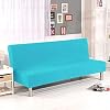 1 x Plain All-Inclusive Sofa Cover Without Armrests Armless Sofa Bed Seat Cover for Living Room Sofa Protection Color22 S Size