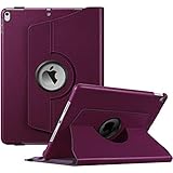Fintie iPad Pro 10.5 Case with Built-in Apple Pencil Holder - 360 Degree Rotating Stand Protective Cover with Auto Sleep / Wake Feature for Apple iPad Pro 10.5 Inch 2017 Release, Purple