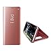 EMAXELERS Funda Huawei Mate 10 Lite Espejo Caja de Maquillaje con Marco...