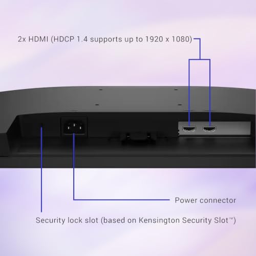 Image of Dell 24 inch FHD 144Hz Monitor, Height Adjustable, IPS LCD Monitor, 1ms MPRT, FreeSync, Ultra Thin bezels, 1000:1, Anti Glare, Low Blue Light, Flicker Free, VESA 2 x HDMI, Black