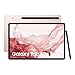 Produktbild Samsung Galaxy Tab S8+, 12,4 Zoll, 256 GB interner Speicher, 8 GB RAM, Wi-Fi, Android Tablet inklusive S Pen, Pink Gold, inkl. 36 Monate Herstellergarantie