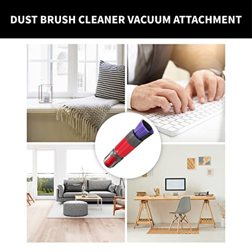 Image of Scratch-free Dusting Brush Attachment Replacement Compatible with Dyson Outsize V7 V8 Cyclone V10 V11 V12 Detect Slim V15 Detect Vacuum Cleaner