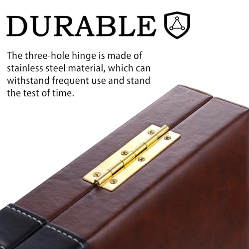 Hongshuyee BROWN-01 Backgammon Sets For Adults,15 Inch Backgammon Brown Sets Classic Board Game thumb #3
