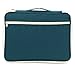 BTSKY Multi-Functional A4 Document Bags Portfolio Organizer-Waterproof Travel Pouch Zippered Case for Ipads, Notebooks, Pens, Documents (Dark Blue)