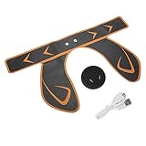 EMS Hüfttrainer, Muskelstimulator, USB Smart Buttock Lifting Massagegerät, Elektrische Hüften Gesäßmassagegerät, Hüftmuskelstimulations Massagegerät Mit 5 Modi(Gelb)