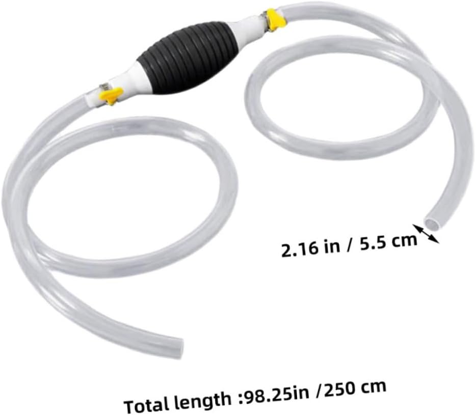 3pcs Fuel Pump for Car Fuel Transfer Compact Gas Siphon Pump Efficient Liquid Extraction Tool