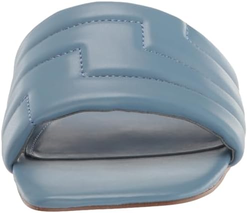 Nine West Women's MENQS Flat Sandal, Light Blue 450, 5 | Image 1