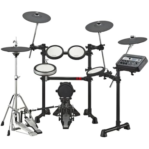 Yamaha Electronic Drum Pad (DTP63-X) DMR6 Drum Module and Rack System not included,Black