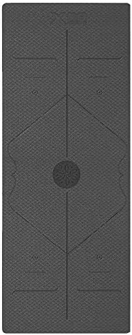 XN8 TPE Yoga Mat 6mm Thick Non Slip Eco Friendly Exercise Mat for Yoga Gym Pilates Workout Exercises Pilates Aerobic Planks with Carrying Strap 183cm X 63cm X 0.6cm