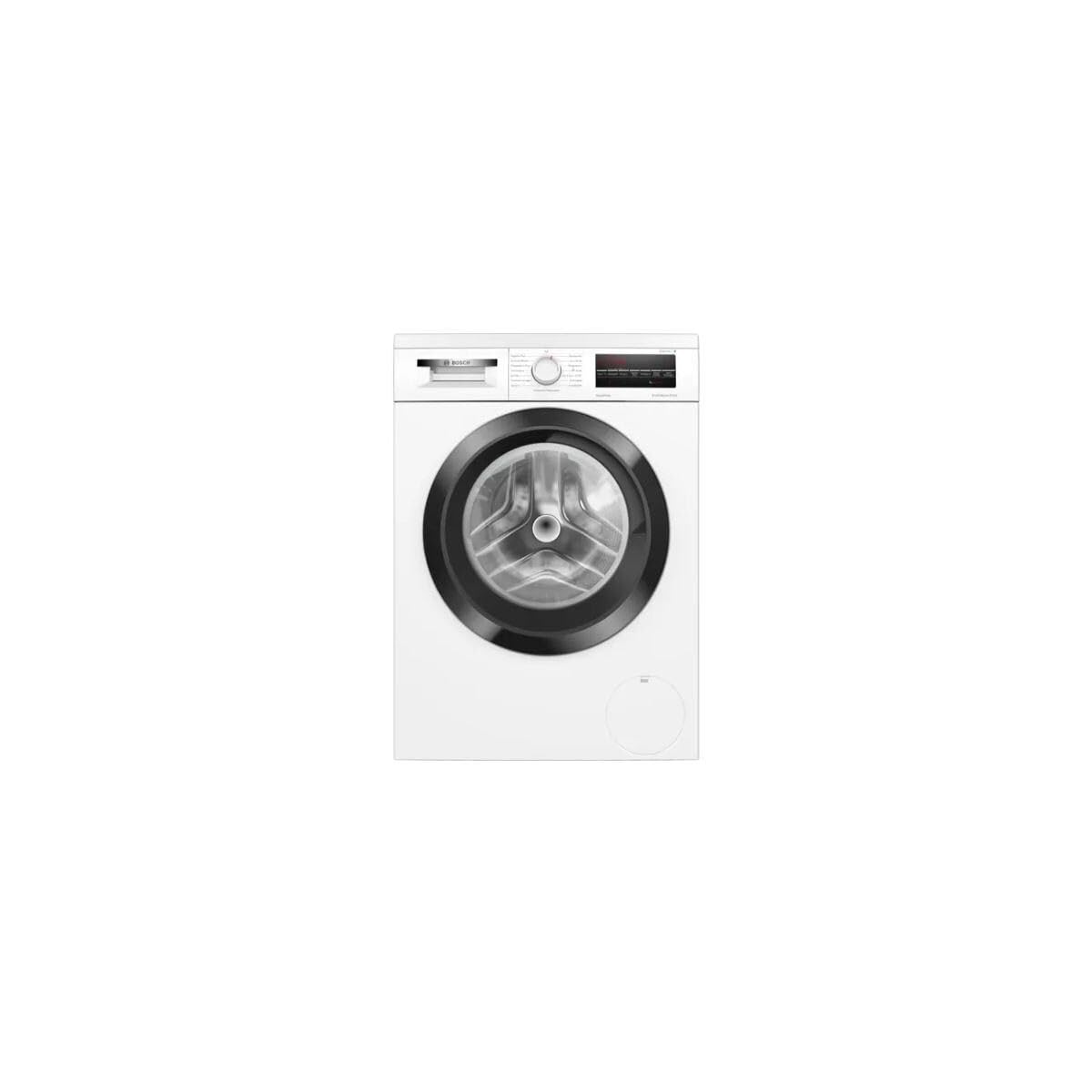 Bosch WUU28T48, Serie 6, Unterbaufähige Waschmaschine, 1-8kg, 1400 UpM, Maximale Energie- und Wasserersparnis, Speed Perfect, Extraprogramme für Sport, Dunkles und Babykleidung, Nachlegefunktion