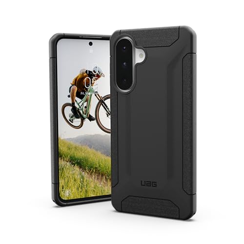 Urban Armor Gear Scout Case para Samsung Galaxy A56 5G Funda [Certificación Oficial Diseñado para Samsung, Resistente a caídas según Normas Militares, Borde Elevado] Negro
