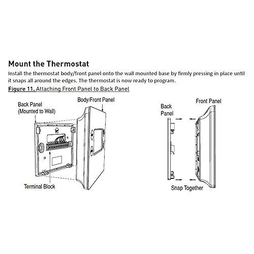 2Gig Z-Wave 700 Programmable Thermostat (2Gig-Stz1-345) #TOP4