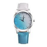 ❥ Tragen Sie sie zu jedem Outfit: Das schlichte und klassische Design der Uhr passt perfekt zu jedem Outfit und Anlass. ★ Männer Frauen-Quarz-Dial Uhr Leder Armbanduhr runde Gehäuse Herren Damen Armbanduhr Ultra-flach Slim-Uhr mit Leder-Armband Armbanduhr für Herren Damen Analog Quarz Uhr Kleine Sekundenanzeige herren uhr lederarmband schwarz silber braun blau automatik uhr edelstahl angebote militär sport damen billig lederarmband stoffarmband Legierung uhr kinder leder schmale analoge uhren