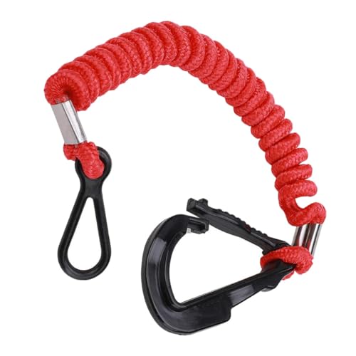 Cordón de seguridad para motor de barco interruptor hombre al agua y cable elástico náutico