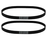 KAKUPPA 2 Pack WH01X27538 Washer Drive Belt, WH01X27538 Replacement Belt for GE Hotpoint Washing Machine, Drive Belts Compatible with AP6328256 PS12299369 4587903, Laundry Repair Parts