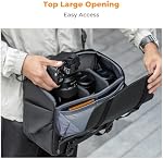 K&F Concept Camera Sling Bag Camera Crossbody Shoulder Backpack DSLR/SLR/Mirrorless Camera Case Photography Bags for Men and Women, XL