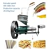 ZTYGXMB Rice and Corn Puffed Food Extruder Machine Multifunction Puff Snack Machine for Making Cornflakes Snack Machine for Kitchen Food Processing