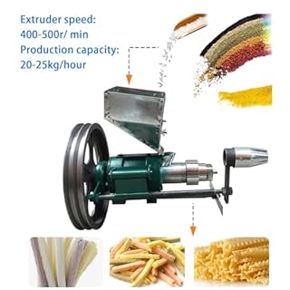 ZTYGXMB Rice and Corn Puffed Food Extruder Machine Multifunction Puff Snack Machine for Making Cornflakes Snack Machine for Kitchen Food Processing