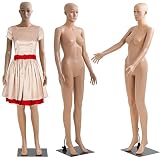 Female Mannequin Full Body Dress Form Sewing Dress Model Stand Adjustable Dress Mannequin 69" Realis