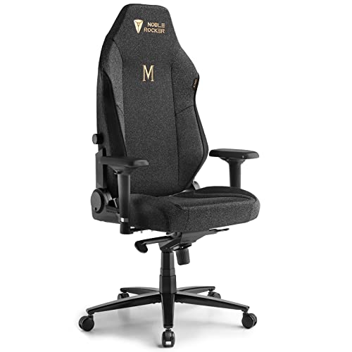 Gaming Chair Ergonomic PC Game Chair- Lumbar Support Headrest 4D Armrests Computer Chair, Big and Tall Comfortable Large, Ergonomic, Metal