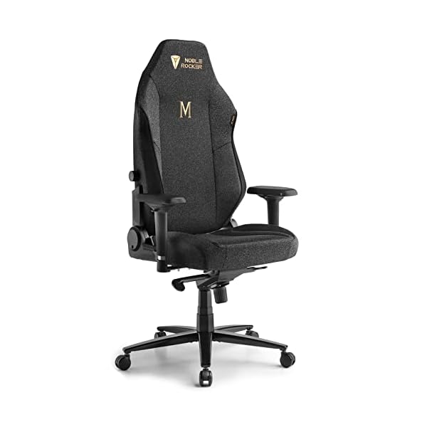 Gaming Chair Ergonomic PC Game Chair- Lumbar Support Headrest 4D Armrests Computer Chair, Big and Tall Comfortable Large, Ergonomic, Metal