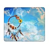 【LANGLEBIG UND GLATT】: Das Mousepad bietet eine weiche, glatte Oberfläche für müheloses Bewegen und präzise Steuerung. Die fein verarbeiteten Ränder verhindern Abnutzung und sorgen für dauerhafte Haltbarkeit ohne Verformung oder Abblättern