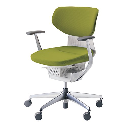 コクヨ イング イス ライトオリーブ クッションタイプ デスクチェア 事務椅子 座面が360°動く椅子 CR-GA3241E1G4Q4-VN 【ラクラク納品サービス】