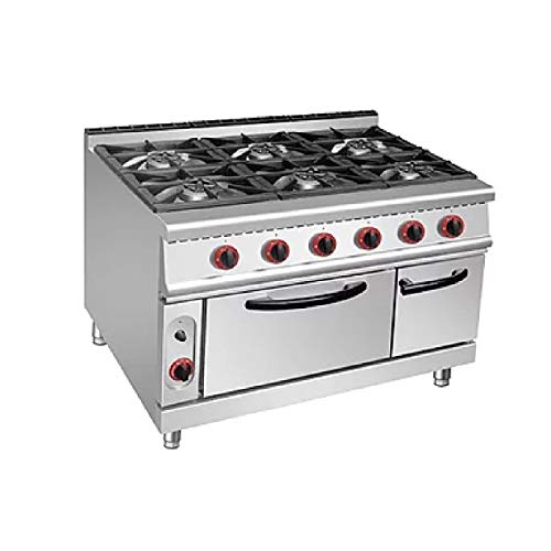Commercial Gas Cooking Range with Gas stove and Oven FGS-96GO