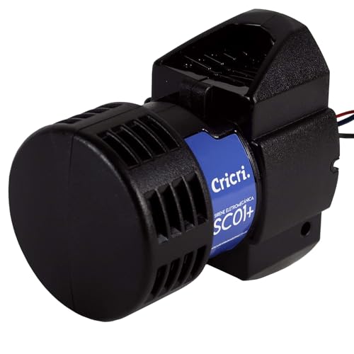 Sirene Escolar 300m SC01+ Cricri Uso Contínuo Até 60 Minutos - Eletromecânica Rotativa Industrial Tr