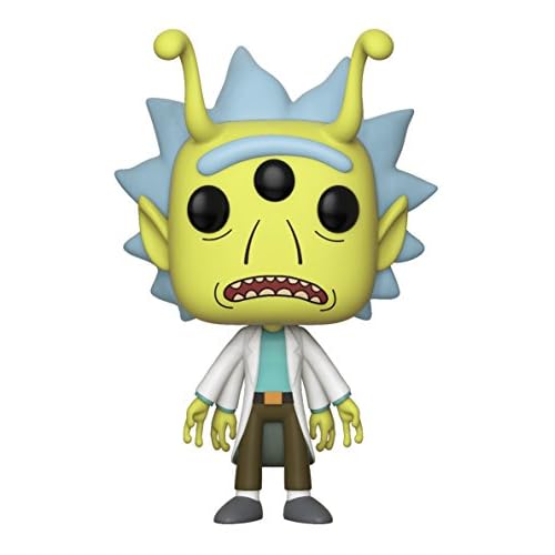 FunKo Pop! Animación # 338 Rick y Morty Alien Rick (Exclusiva de la Convención de Primavera 2018)