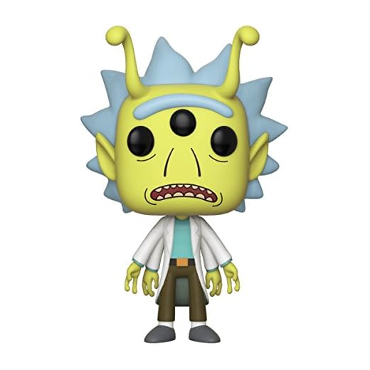 FunKo Pop! Animación # 338 Rick y Morty Alien Rick (Exclusiva de la Convención de Primavera 2018)