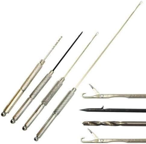 FFT® BAITING SET 4 PIECE STAINLESS STEEL TOOL KIT CARP BOLLIE BAIT PERPERATION