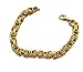 Produktbild Original Enez Edelstahl-Armband Armkette 18K Vergoldet Länge:22cm B: 7,5mm E89