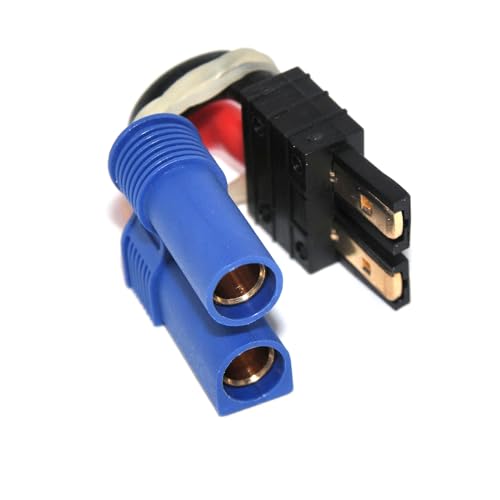 Adaptador High Current EC5 IC5 Hembra a Traxxas TRX Macho 12AWG miniatura 5
