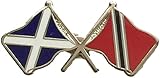 matford 1935 Écosse & Trinidad et Tobago Drapeaux Broche Badge