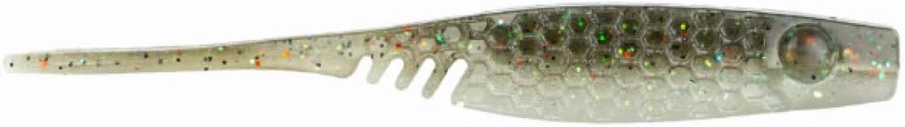 NetBait HexTek EKO Shad | 3 & 4 Soft-Plastic Swimbait | ملف تعريف مع نسيج HexTek لـ Bass & Predators | Real Shad، 4 بوصة