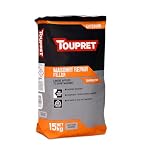 Toupret Masonry Repair Filler - Weather-Resistant Powder Filler for Exterior & Damp Masonry - No Shrink, Shapeable Deep Fills - Paint-Ready in 48‑72 hours - Cement-Based Repair Powder - 15kg