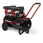 Einhell Compressor Silent Compressor 1500W, Max. 8 Bar, Oil-Free/Service-Free Motor, 50L Tank, Drain Cock, Safety Valve TE-AC 270/50 Silent Plus