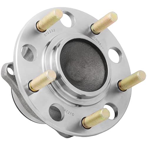 Qjz [2-Pack] 512332 Rear Wheel Hub Assembly Compatible With [Fwd Only] [Chrysler] 2011-14 200, 2007-10 Sebring, [Dodge] 2008-14 Avenger, 2007-12 Caliber, [Jeep] 2007-17 Compass, 2007-17 Patriot #TOP3