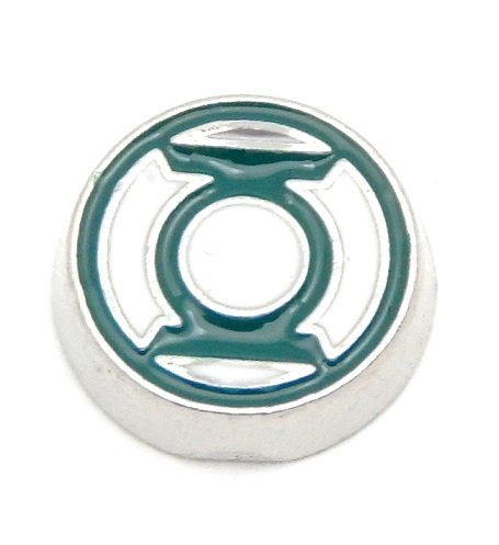 Cherityne Green Lantern Floating Charm for Locket Pendants