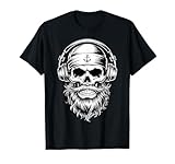 Idéal pour les fans de style pirate, d'illustrations détaillées de crâne et d'énergie musicale forte. Idéal pour offrir à des amis qui apprécient les pièces de personnages uniques, les symboles nautiques et les œuvres d'art intrépides mettant en vedette ce crâne.