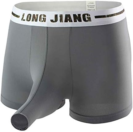 Men's Stretch Trunks Shorts Elephant Boxer Shorts Men's Sexy Underwear Underpants Retro Shorts Short Lingerie Pants Elastic Underwear Briefs
