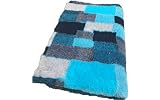 Vetbed -/ Drybed I Patchwork türkis I 100 x 150 cm
