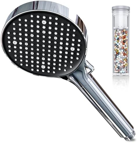 Magichome Duschkopf mit Filter in 25 Schichten, 6 Modi Hochdruck Handbrause | Duschkopf Wassersparend mit Filtration Sparduschkopf Filter für Hartes Wasser, Rest-Chlor,Schwermetall