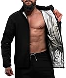 RDX Schwitzanzug Zum Abnehmen, Saunaanzug REACH OEKO TEX 100 ZERTIFIZIERT, Sauna Suit Fitnessanzug...