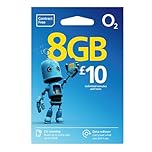 O2 Prepaid SIM Card, 8GB Data, Unlimited Calls & Texts, Free EU Roaming