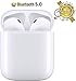 Produktbild Bluetooth Kopfhörer,In-Ear Kabellose Kopfhörer,Bluetooth Headset,Sport-3D-Stereo-Kopfhörer,mit 24H Ladekästchen und Integriertem Mikrofon Auto-Pairing für iPhone/Apple Airpods Pro/Android/Samsung