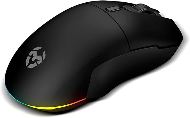 KROM KOMET - Ratón Gaming RGB inalámbrico