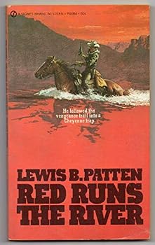 Paperback 1971 First Paperback Edition of Red Runs The River by Lewis B. Patten Book