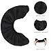 Coolrunner 2 Pairs Ice Skate Blade Covers, Sports Blade Cover Skate Blade Protector for Hockey Skates, Figure Skates and Ice Skates, Black (Black, Medium)
